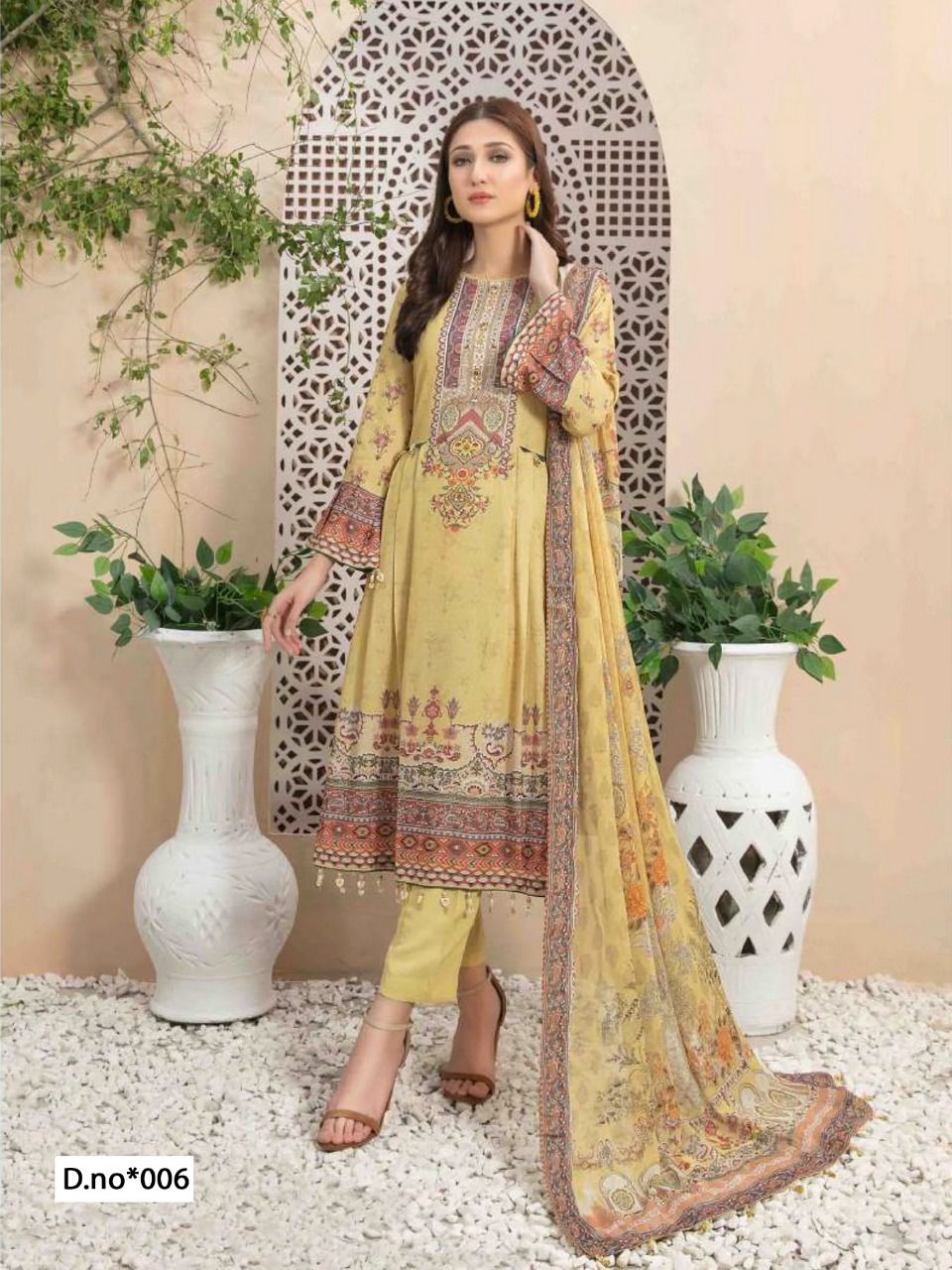 Hala Vol 1 Casual Wear Wholesale Karachi Cotton Dress Material Catalog